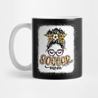 Soccer Mom Shirt Soccer Mom Life Leopard Mug